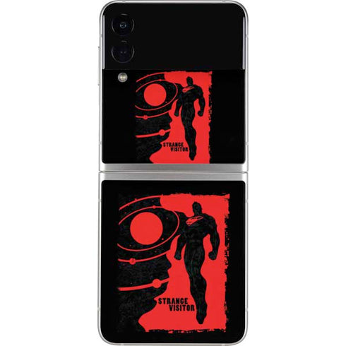 DC Comics Superman Silhouette Flying Galaxy Z Flip3 5G Skin